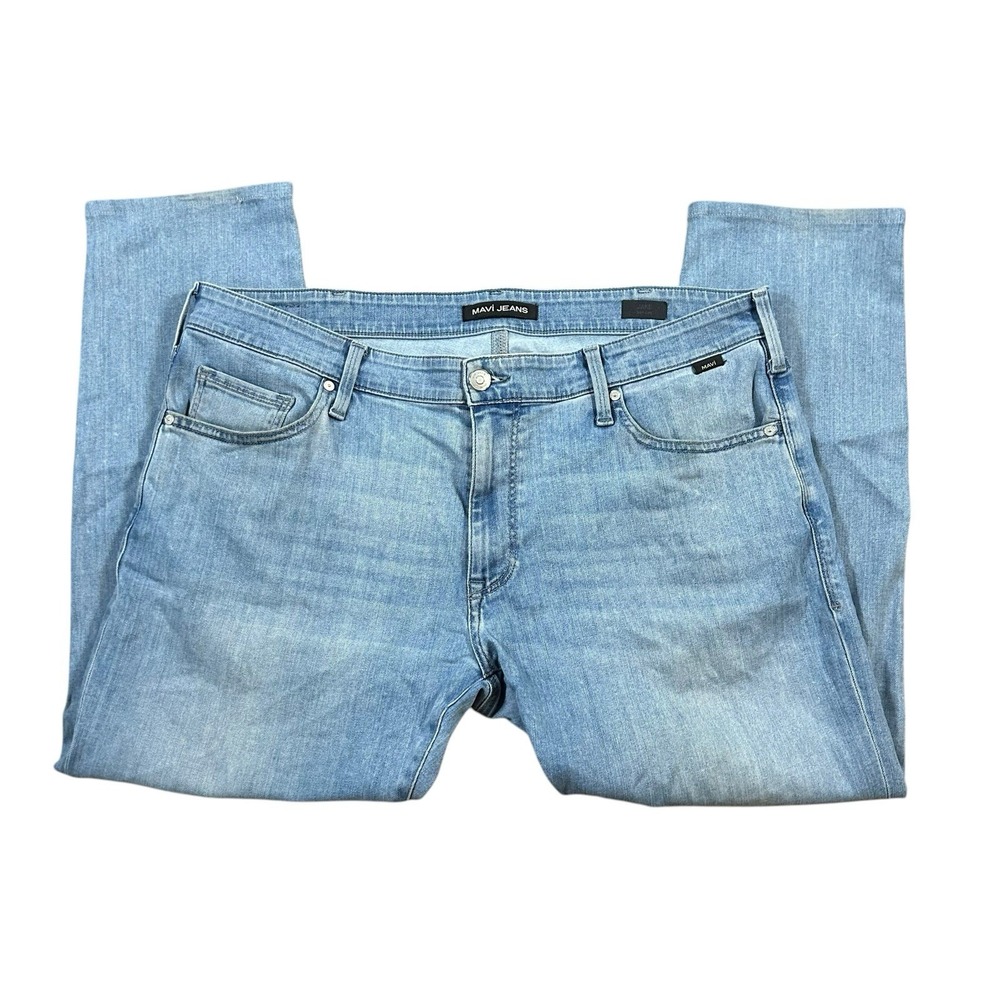 Mavi Jeans Mens FITS 38x27 Blue Jake Slim Leg Wash Stretch Denim Casual‎